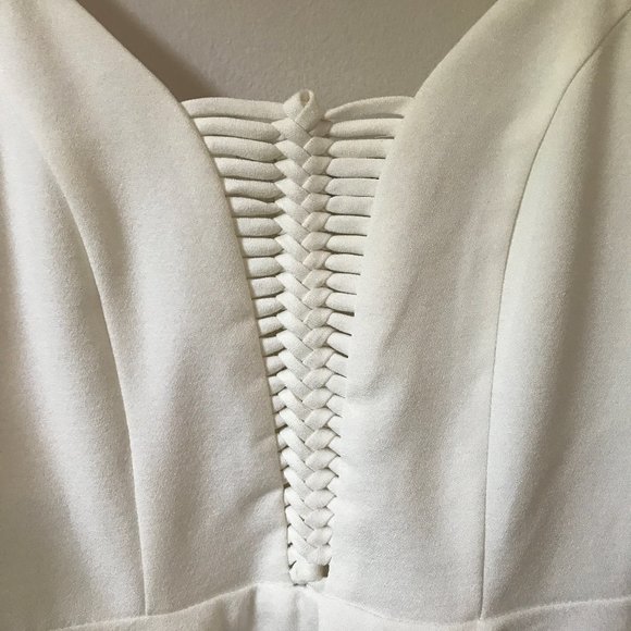 DO+BE White Peplum Tank - Picture 2 of 7